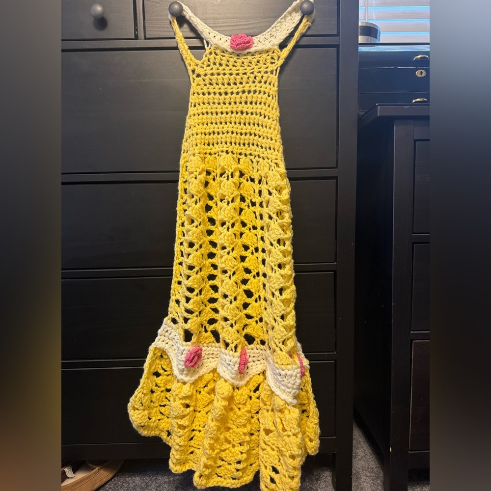 Disney Princess Belle Crochet Blanket Dreaa